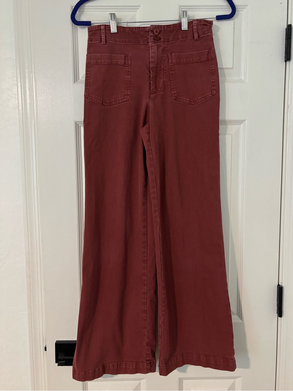 YPB Maroon Wide Leg Pants Size Sm